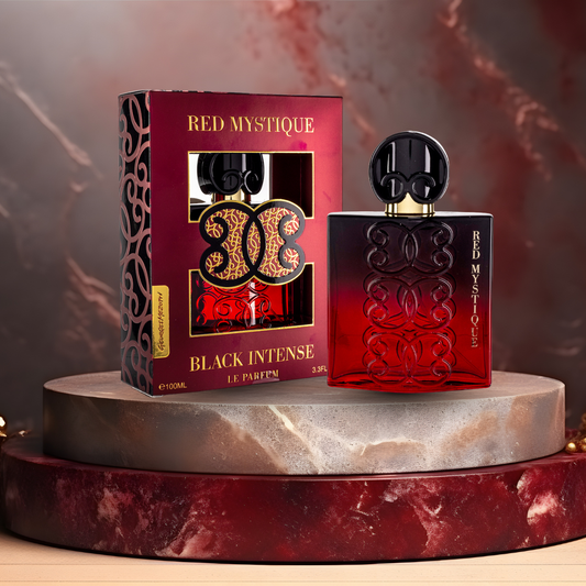 EDP 100 ml «Black Intense Red Mystique» - fragrância floral-frutada