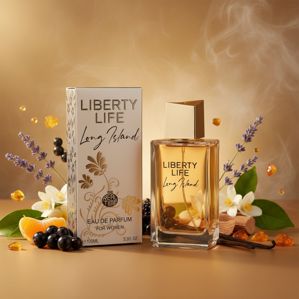 EDP 100 ml «Liberty Life Long Island» - fragrância oriental 4 