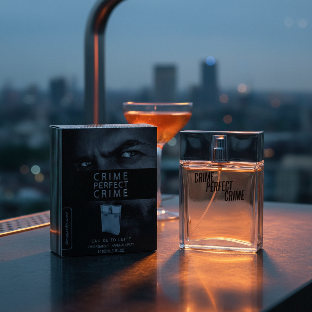 Georges Mezotti EDT 100 ml "Crime Perfect Crime" – fragrância amadeirada-floral almiscarada 6 