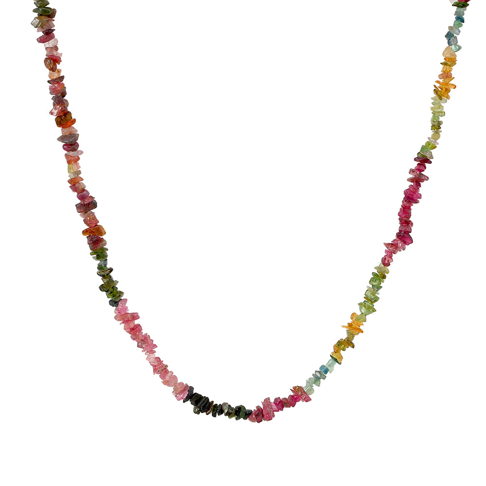 Colar com Turmalina Arco-íris de Pelmadulla 2 