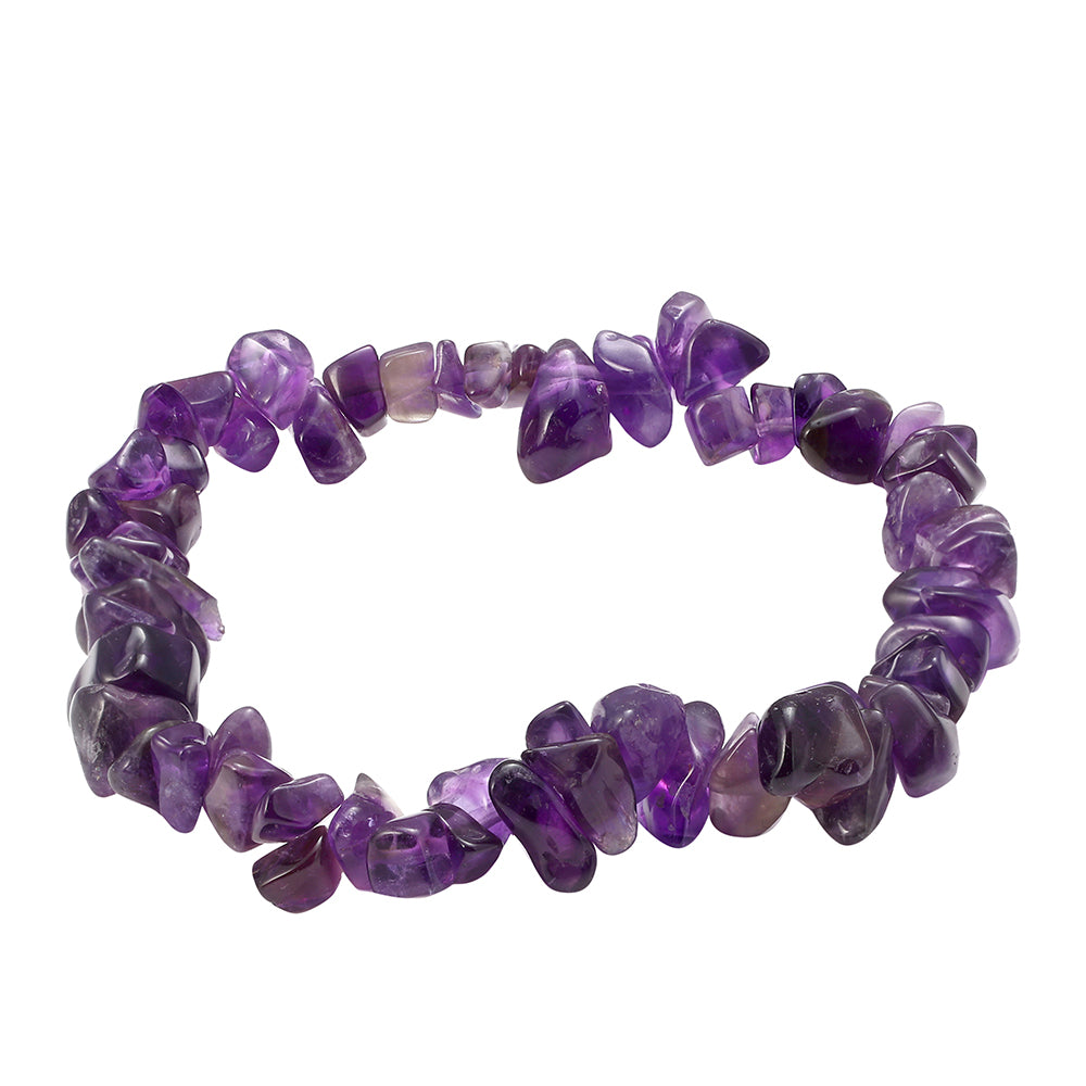 Conjunto com Ametista e Cornalina ( Colar+Pulseira )