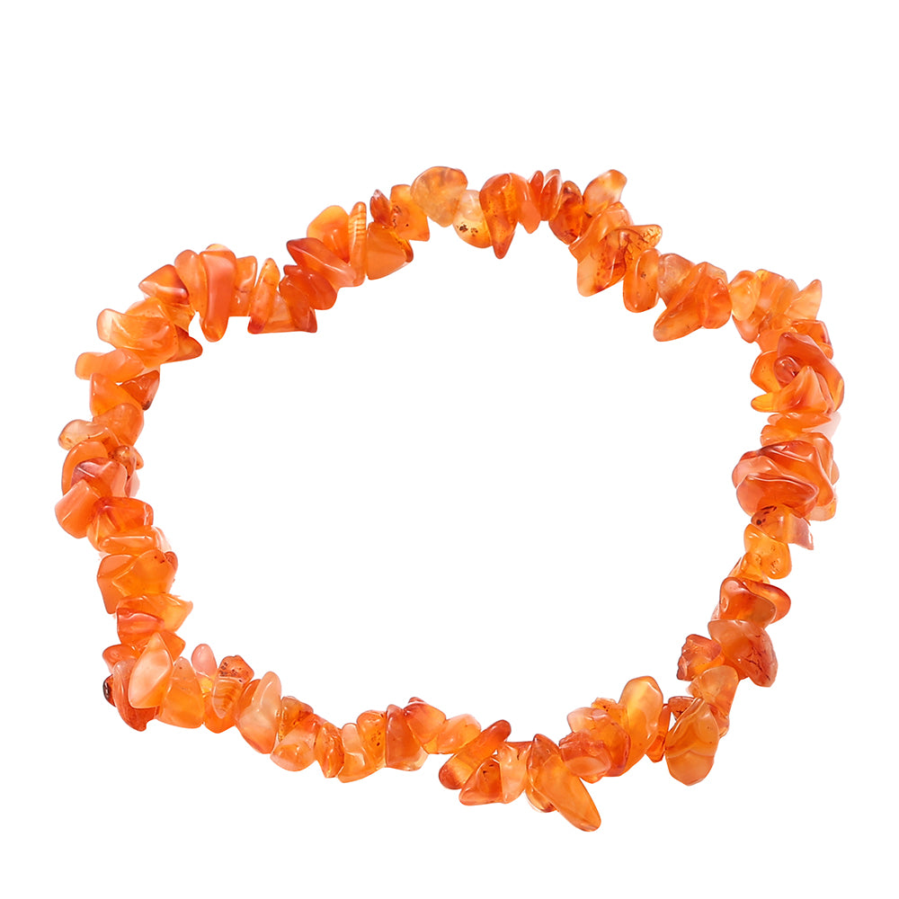 Conjunto com Ametista e Cornalina ( Colar+Pulseira ) 5 