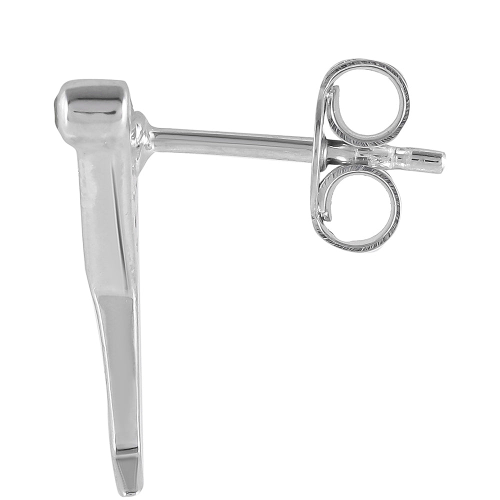 Brincos de Prata com Diópsido Crómio e Topázio Branco 2 