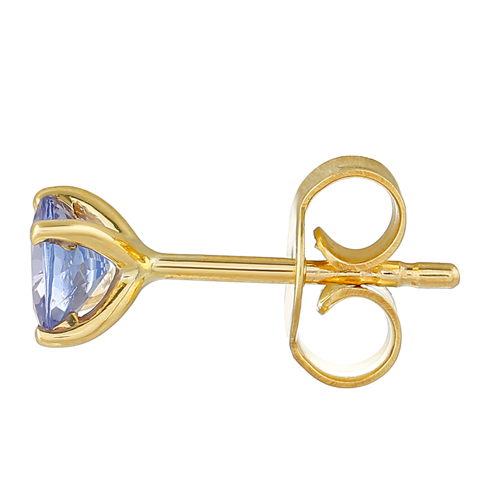 Brincos de Ouro com Tanzanite AAA  Contraste: Cruz missionária 2 