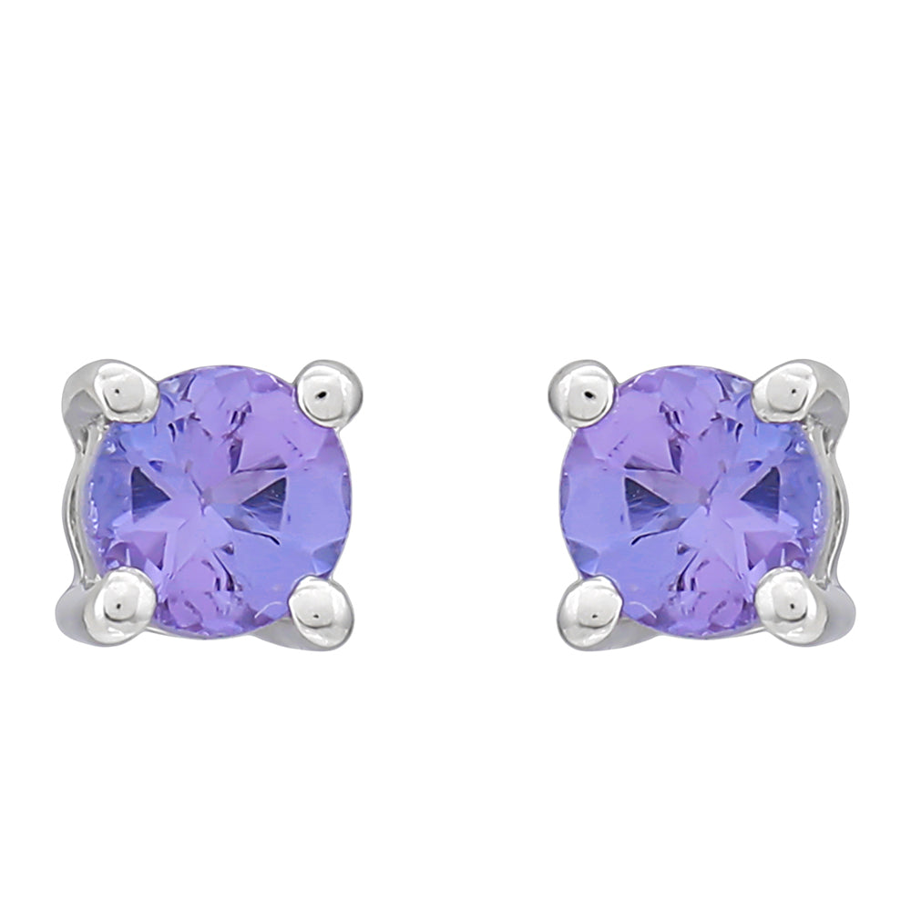 Brincos de Prata com Tanzanite AAA 1 
