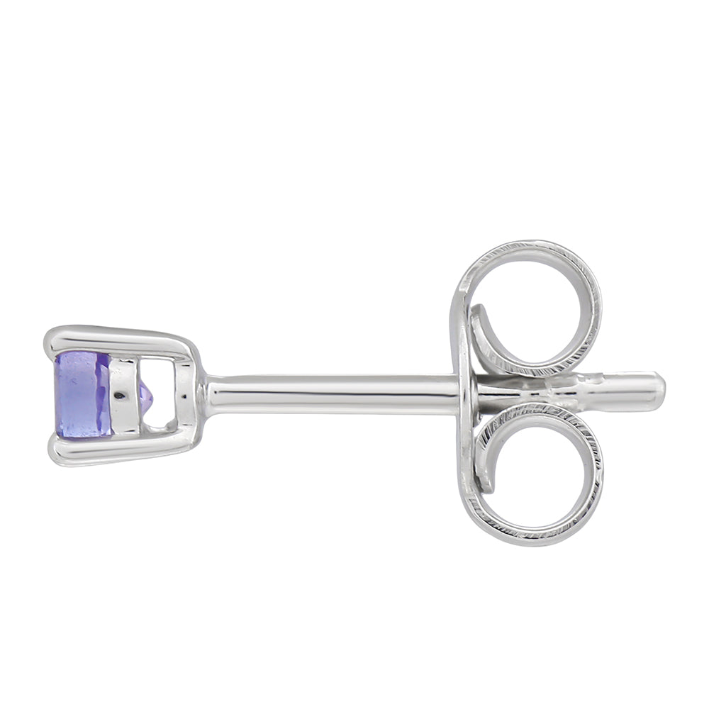 Brincos de Prata com Tanzanite AAA 2 