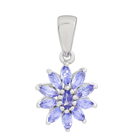 Pendente de Prata com Tanzanite AAA