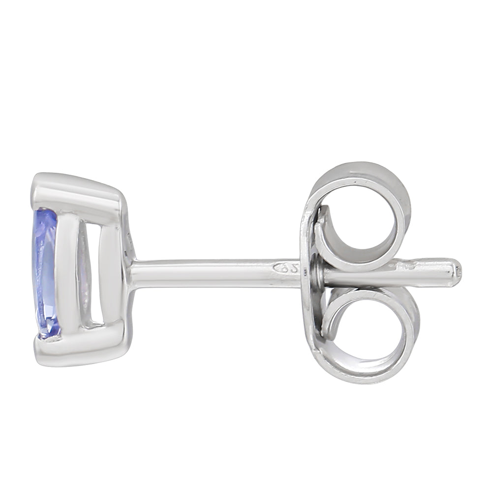 Conjunto de Prata com Tanzanite AAA ( Brincos ) 3 