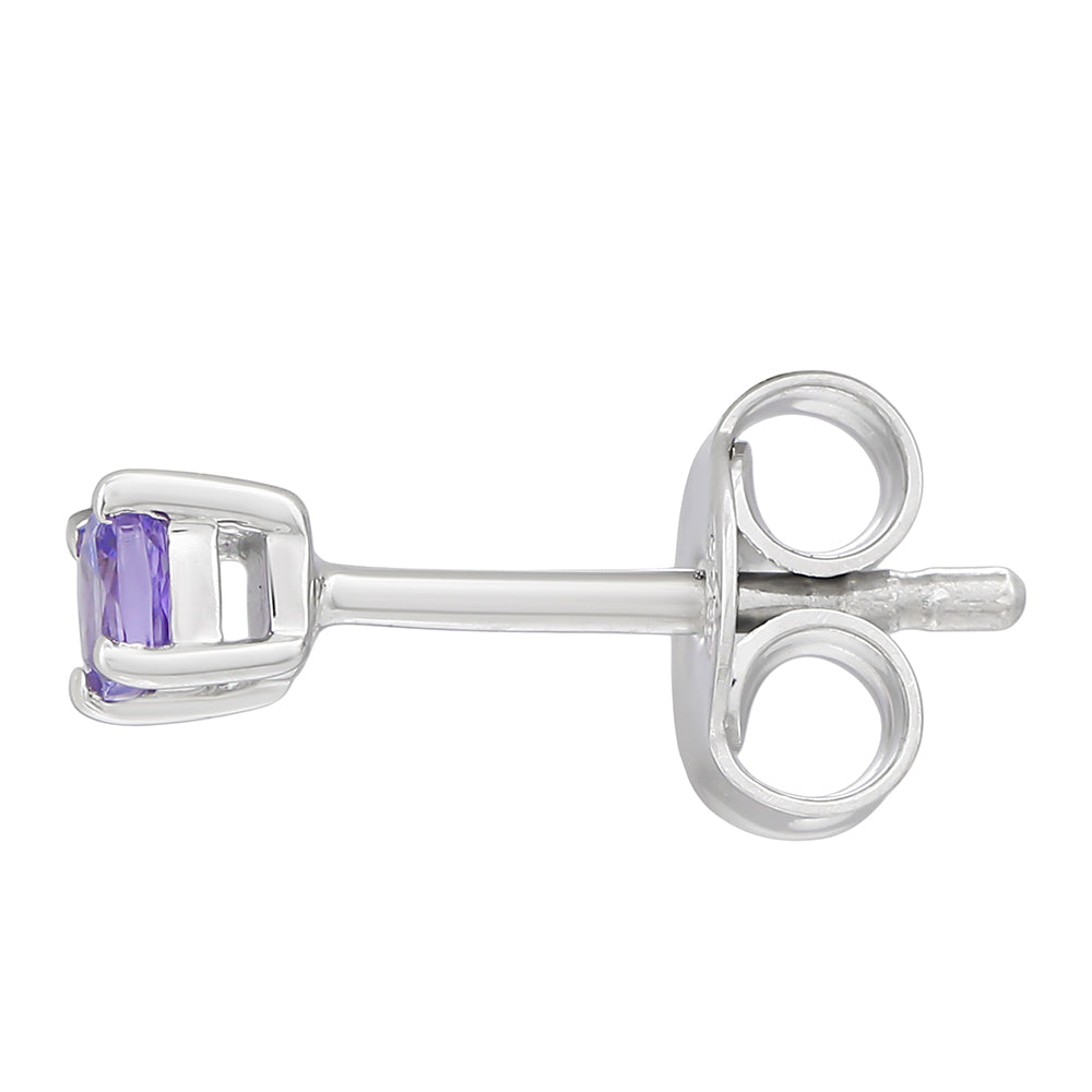 Conjunto de Prata com Tanzanite AAA ( Brincos )