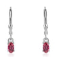 Brincos de Prata com Rubelita das Minas do Cruzeiro