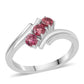 Anel de Prata com Rubelita das Minas do Cruzeiro