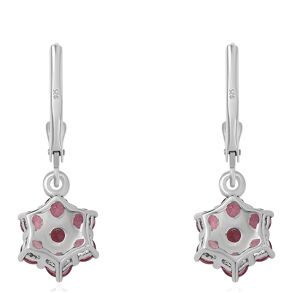 Brincos de Prata com Rubelita das Minas do Cruzeiro 3 
