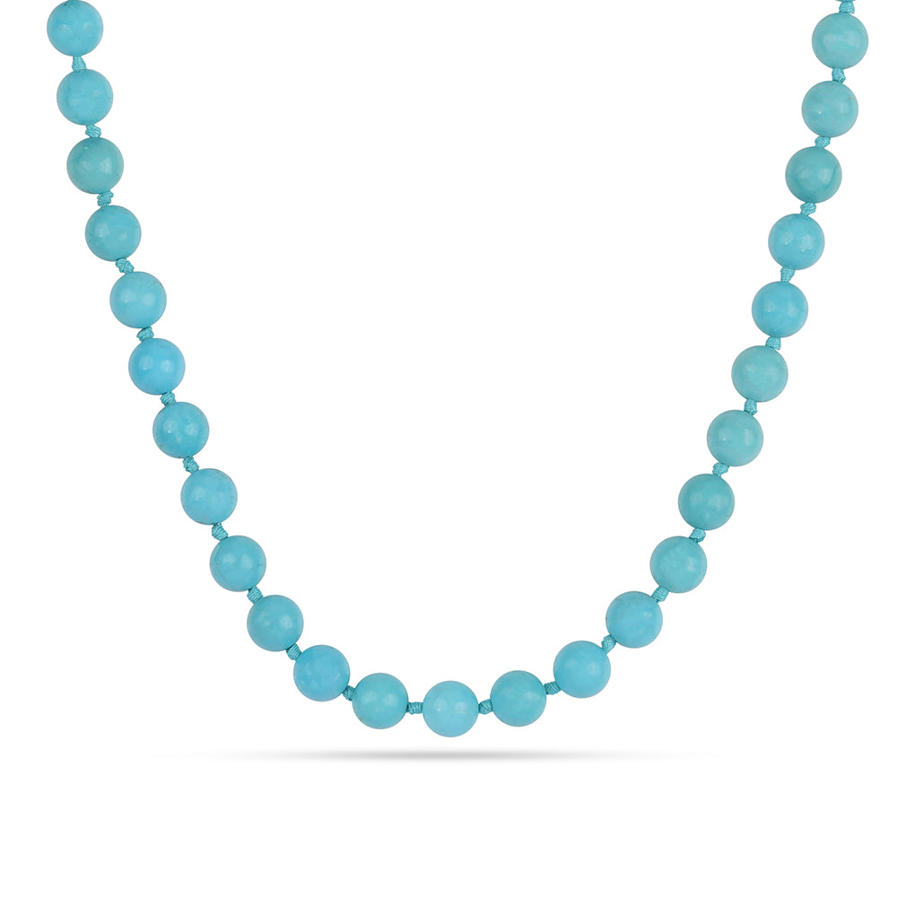 Conjunto de Prata com Banho de Ouro com Turquesa Bela Adormecida ( Colar+Pulseira ) 5 