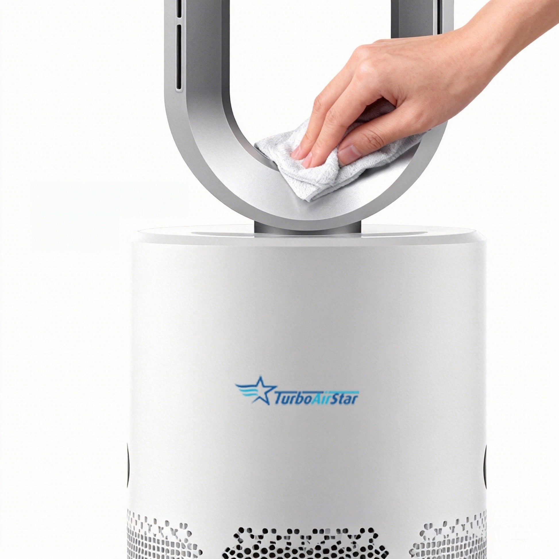 Purificador de ar, ventoinha de arrefecimento e aquecimento TurboAirStar 12 