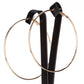 Conjunto de Liga de Ouro com Pérola de Vidro e Cristal Emporia® Branco ( Brincos )