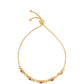 Pulseira de Prata com Banho de Ouro com Rubi da Tailândia  Contraste: Cabeca de Veado (800)
