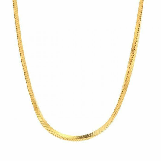 Corrente de Prata com Banho de Ouro  Contraste: Cabeca de Veado (800)