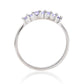 Anel de Prata com Tanzanite AAA