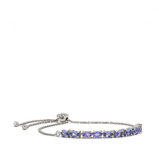 Pulseira de Prata com Tanzanite AAA