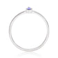 Anel de Prata com Tanzanite AAA