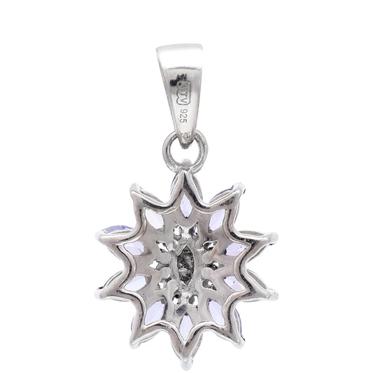 Pendente de Prata com Tanzanite AAA