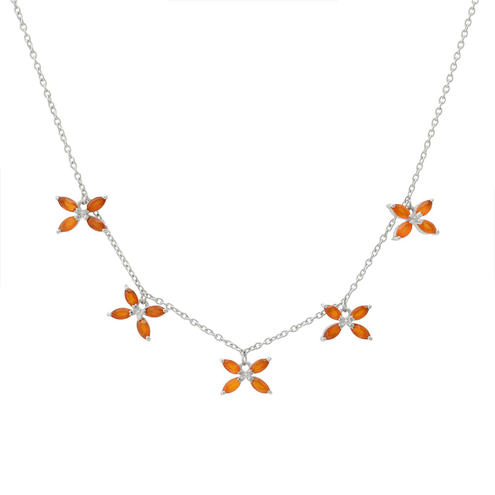 Colar de Prata com Ágata Vermelha  Contraste: Cabeca de Veado (800) 1 