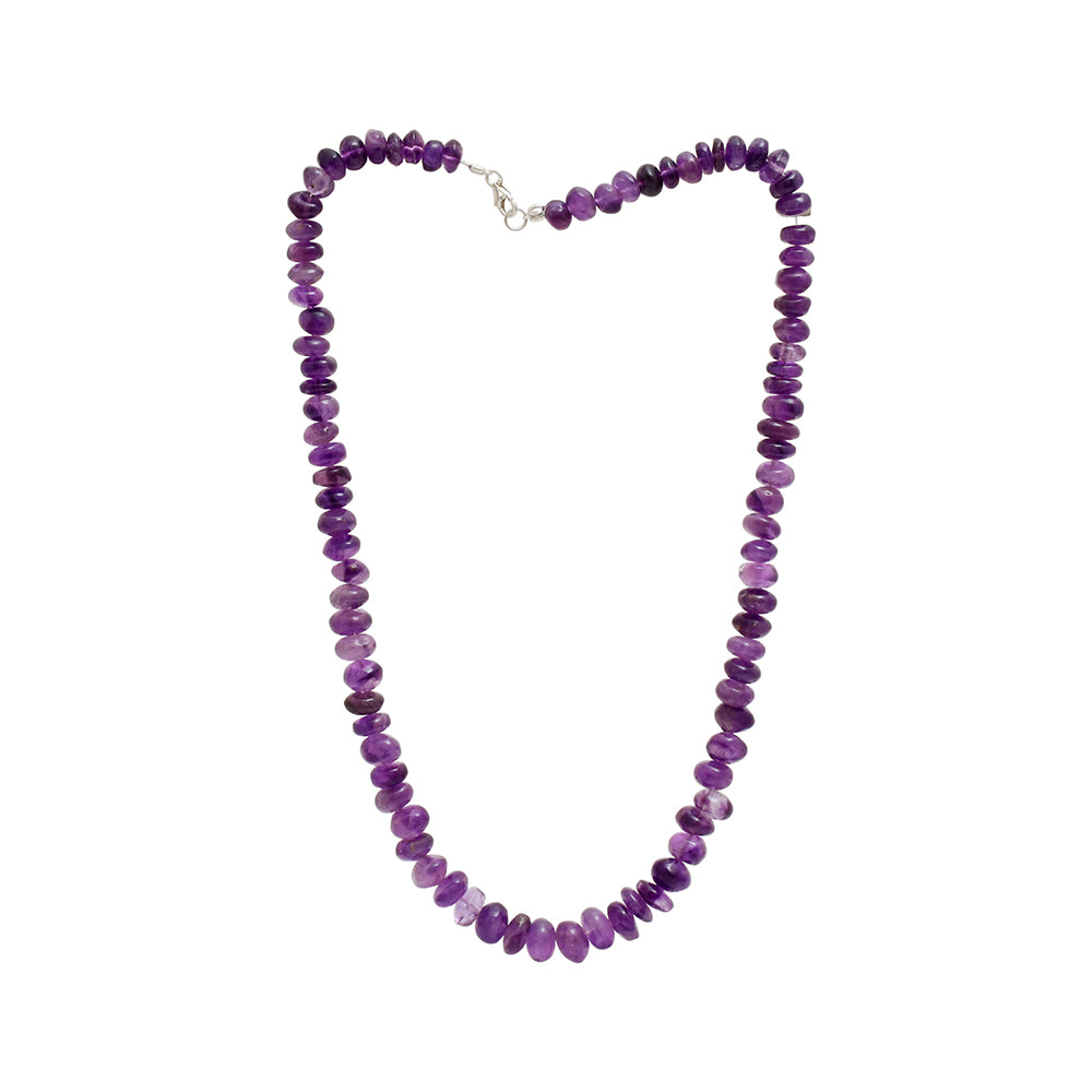 Pulseira de Prata com Ametista do Brasil