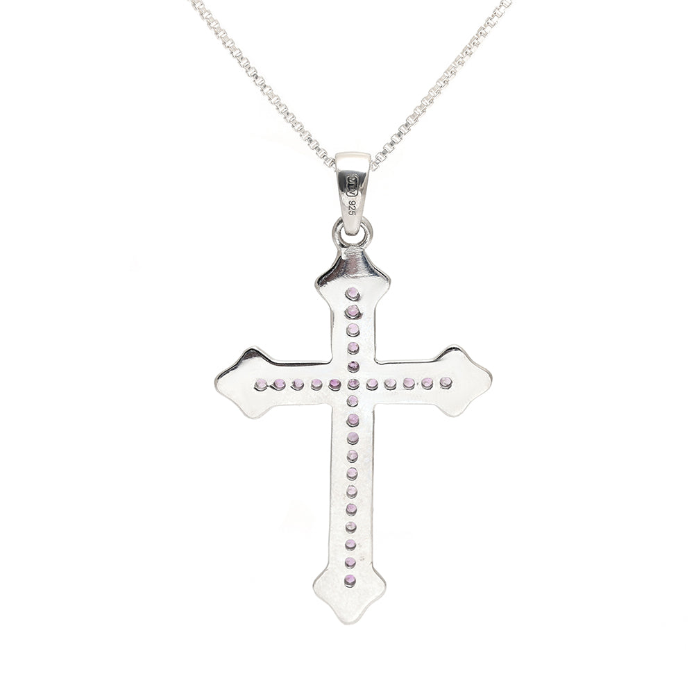 Pendente de Prata com Ametista do Brasil 4 