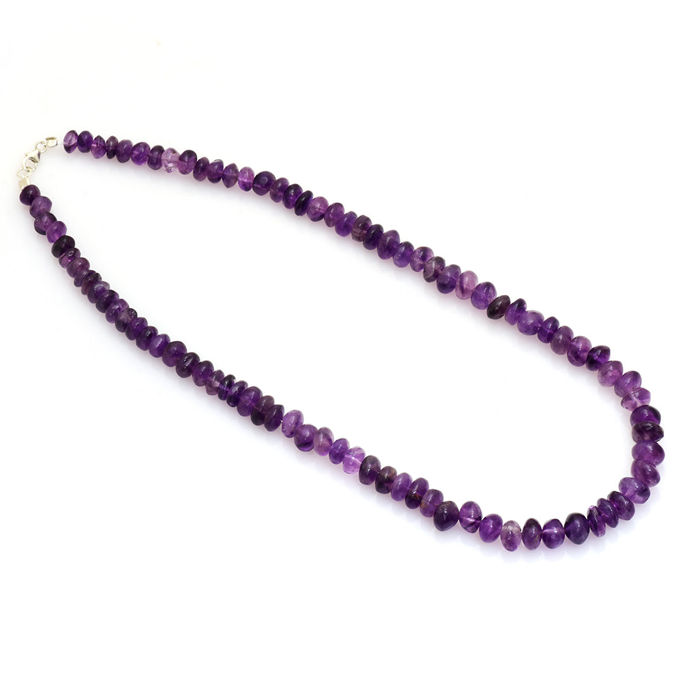 Colar de Prata com Ametista do Brasil  Contraste: Cabeca de Veado (800) 3 