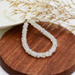 Pulseira de Prata com Pedra da Lua Arco-íris
