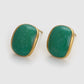 Brincos de Liga de Ouro com Cristal Emporia® Verde