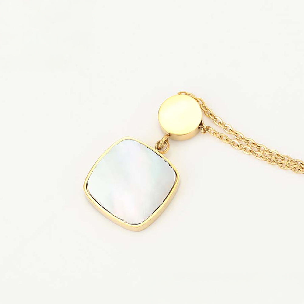 Colar de Liga de Ouro com Cristal Emporia® Rosa