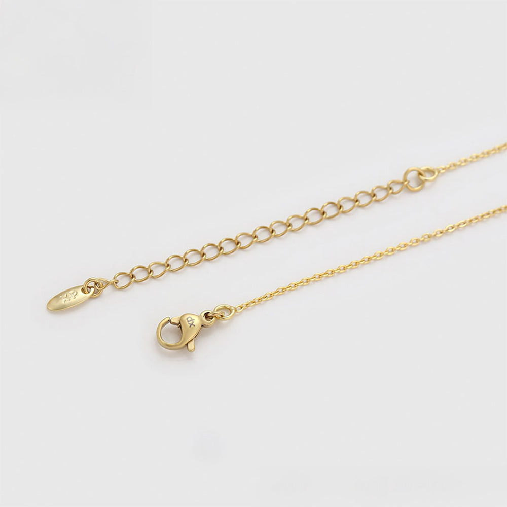 Colar de Liga de Ouro com Cristal Emporia® Vermelho e Cristal Emporia® Verde 4 