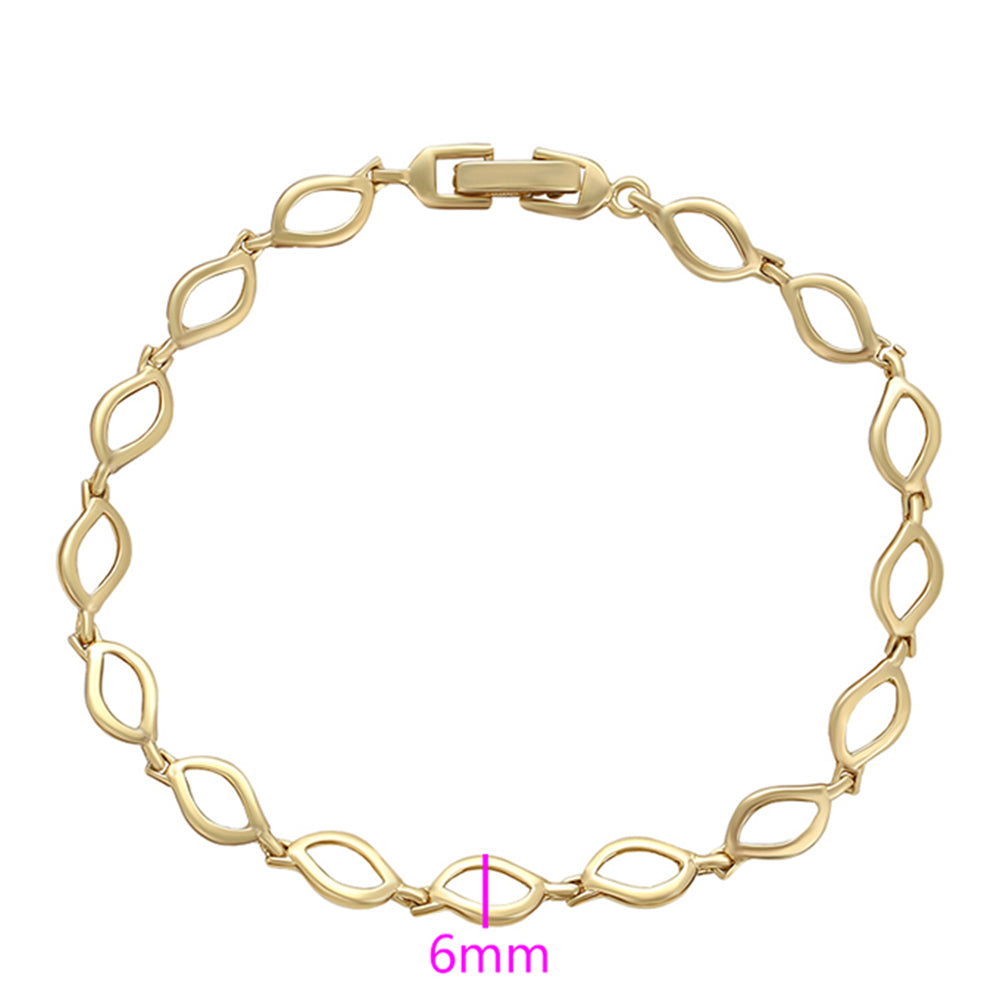 Pulseira de Liga de Ouro 2 