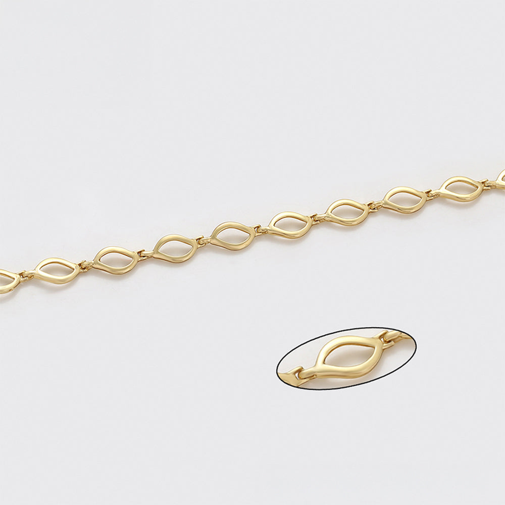 Pulseira de Liga de Ouro