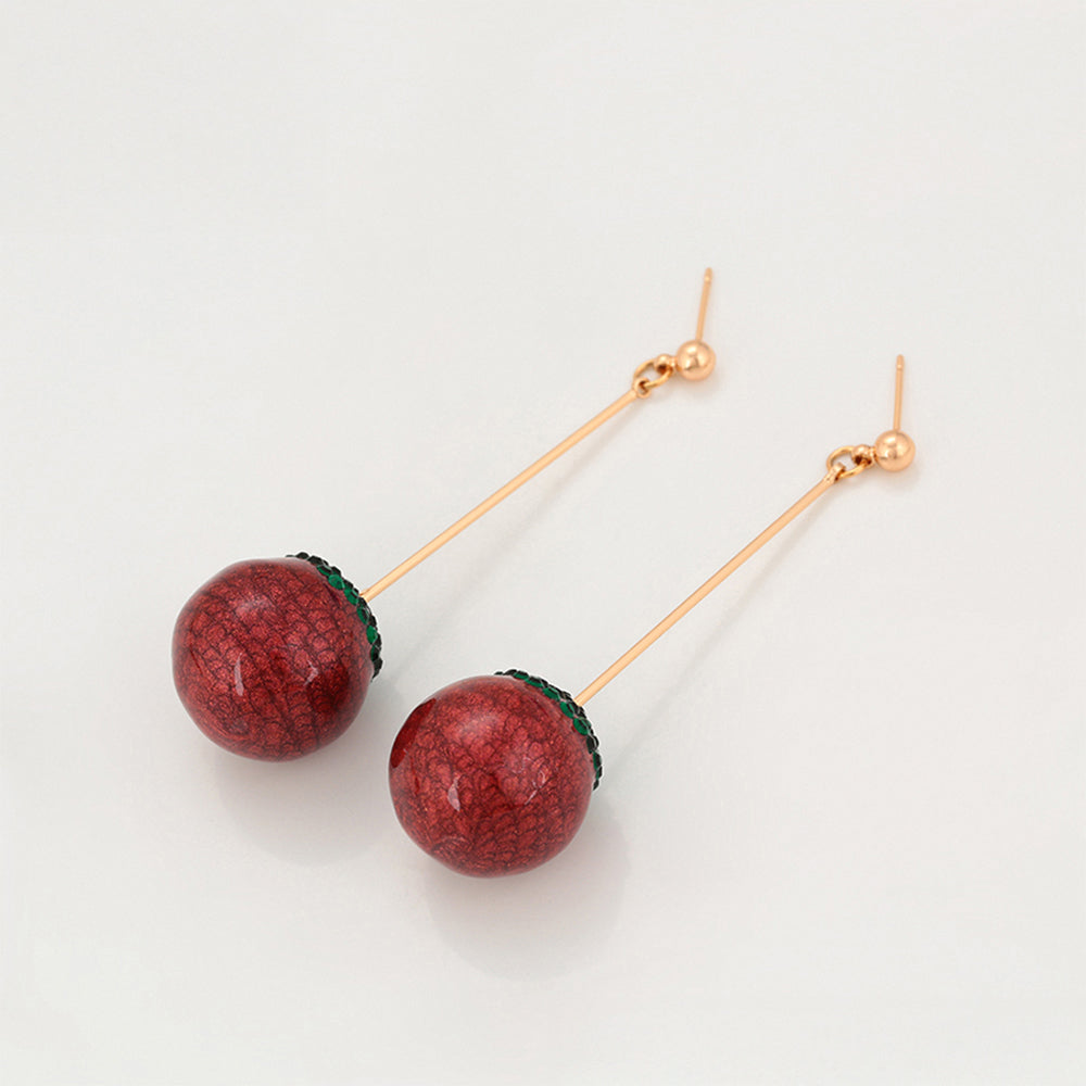 Brincos de Liga de Ouro com Cristal Emporia® Verde 3 
