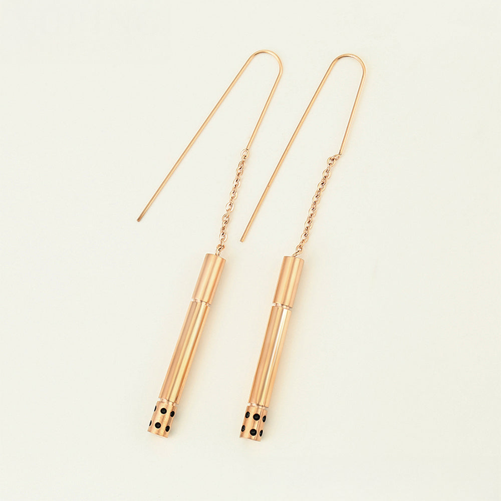 Conjunto de Liga de Ouro com Cristal Emporia® Vermelho ( Colar+Brincos+Pendente ) 5 