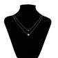 Conjunto de Liga de Ouro ( Colar+Pulseira )