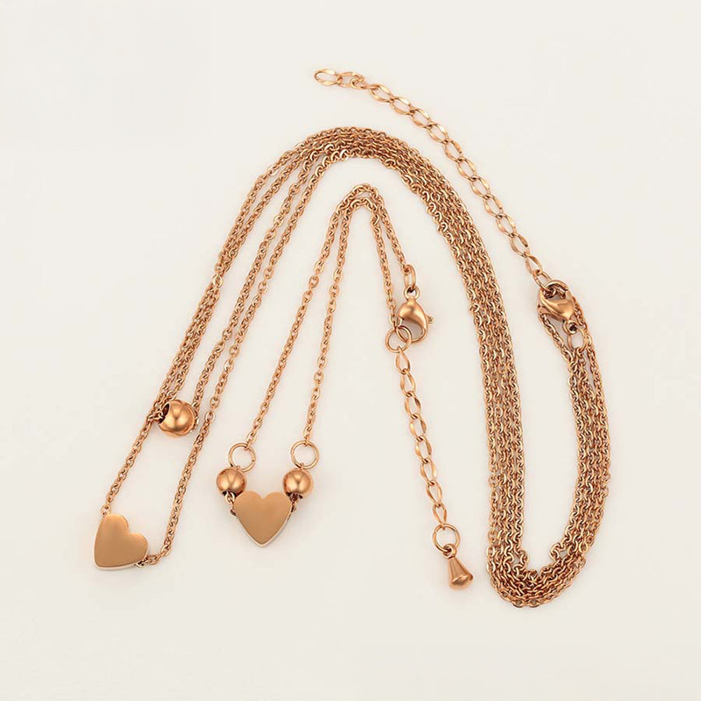 Conjunto de Liga de Ouro ( Colar+Pulseira )