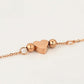 Conjunto de Liga de Ouro ( Colar+Pulseira )