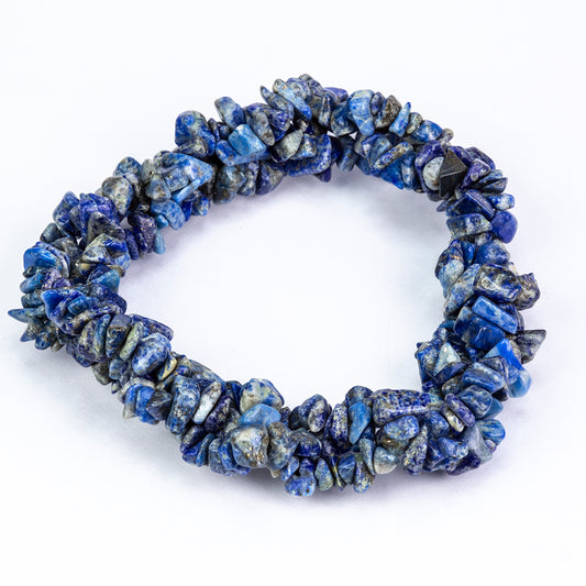 Pulseira com Lapis Lazuli de Badaquexão
