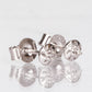 Brincos de Prata com Diamante