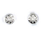 Brincos de Prata com Diamante