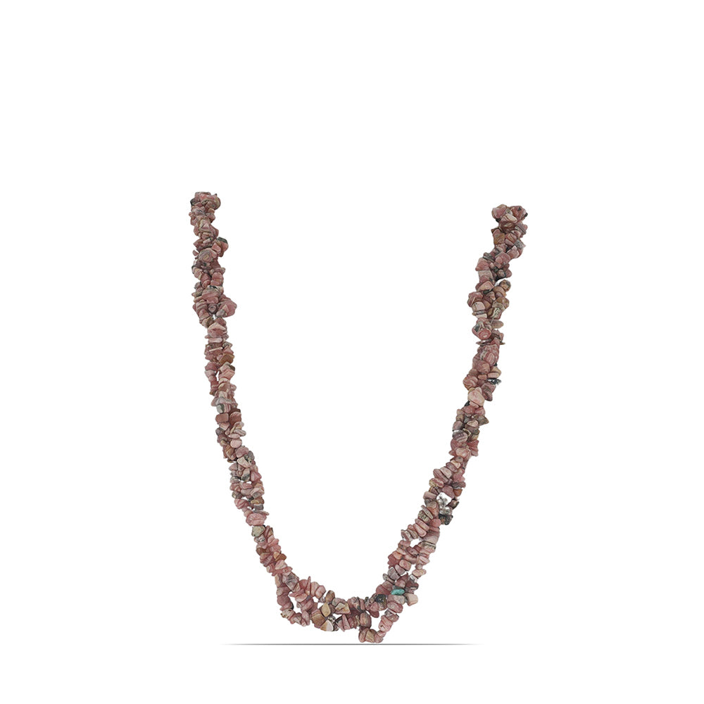 Colar com Rodocrosita