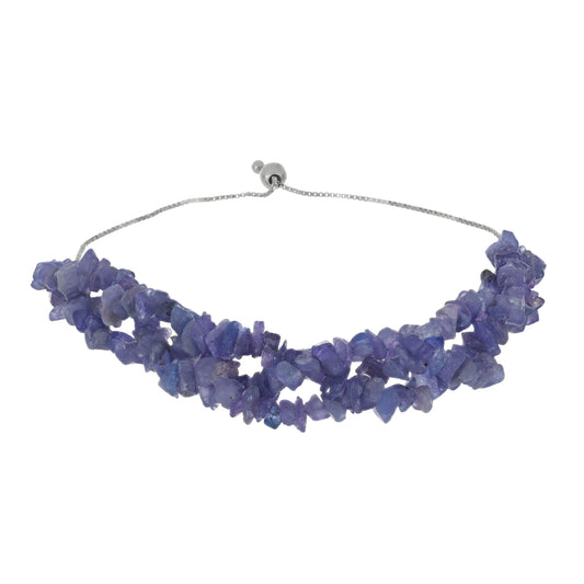 Pulseira de Prata com Tanzanite