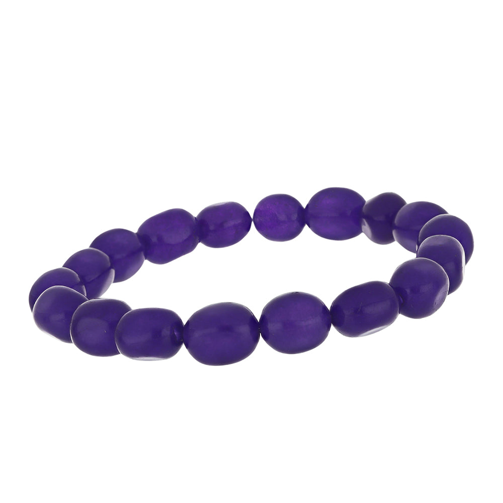 Pulseira com Ágata Roxa 1 