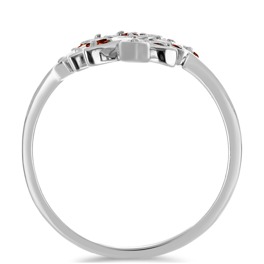 Anel de Prata com Andaluzita  Contraste: Cabeca de Veado (800) 2 