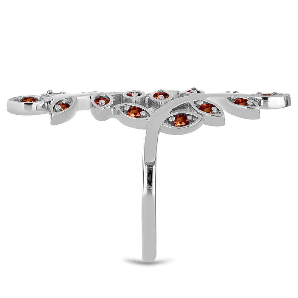 Anel de Prata com Andaluzita  Contraste: Cabeca de Veado (800) 4 