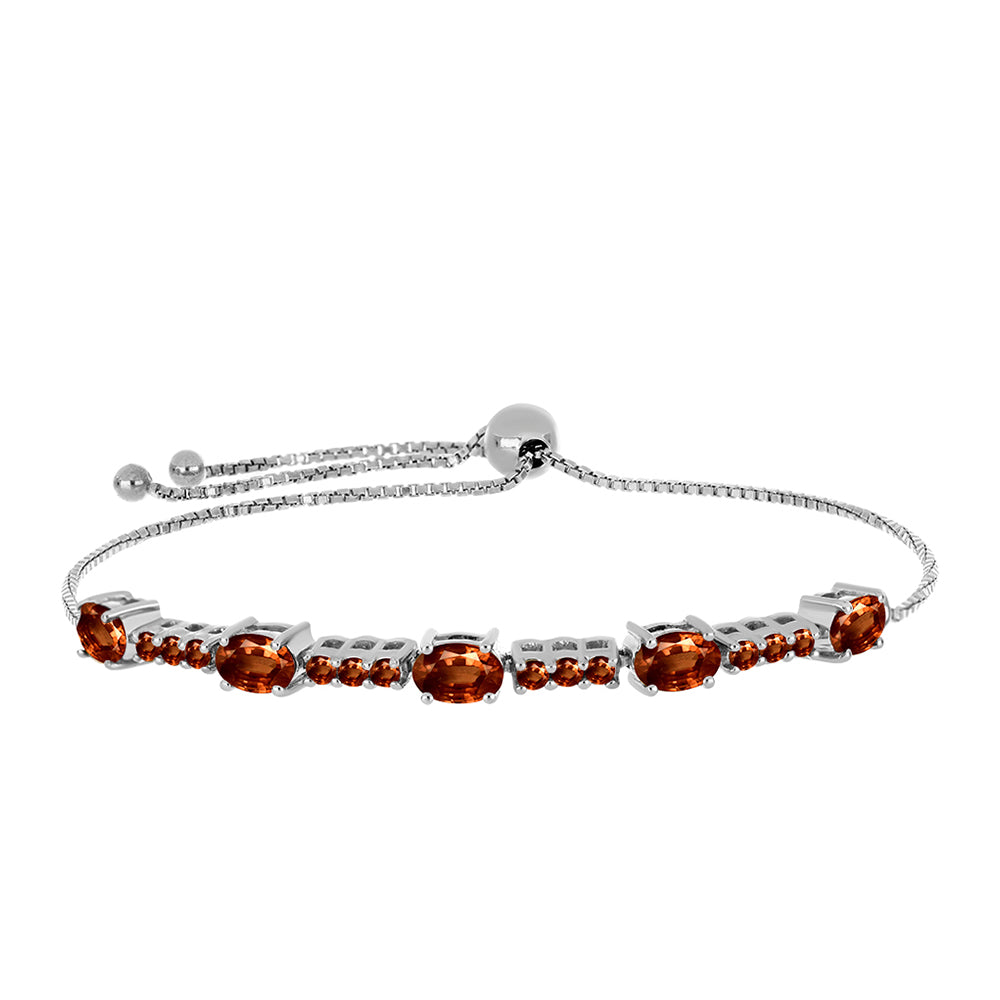 Pulseira de Prata com Andaluzita  Contraste: Cabeca de Veado (800)