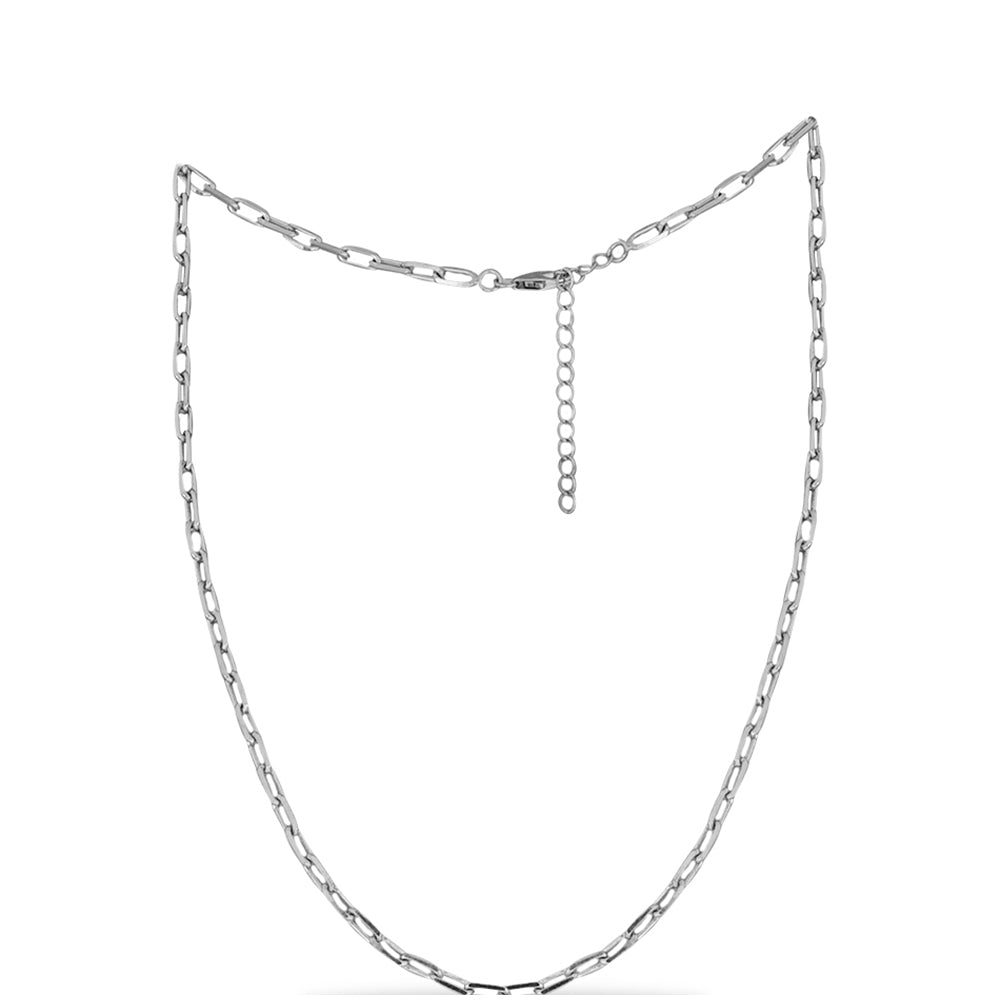 Corrente de Prata  Contraste: Cabeca de Veado (800)